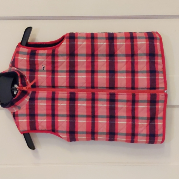 Girl's M (10-12) Vineyard Vines Reversible Vest - Picture 2 of 7